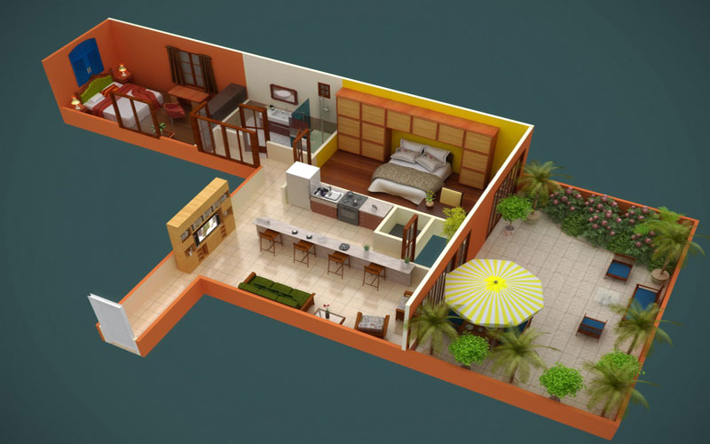 Villa vacacional en alquiler en Brasil - Rio de Janeiro - Copacabana - Villa 405 - 5