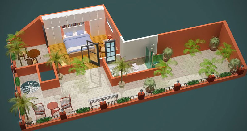 Villa vacacional en alquiler en Brasil - Rio de Janeiro - Copacabana - Villa 405 - 6